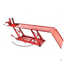 HBM 300 Motor Heisbord Hydraulisk og Pneumatisk Med Luxury Front Wheel Clamp