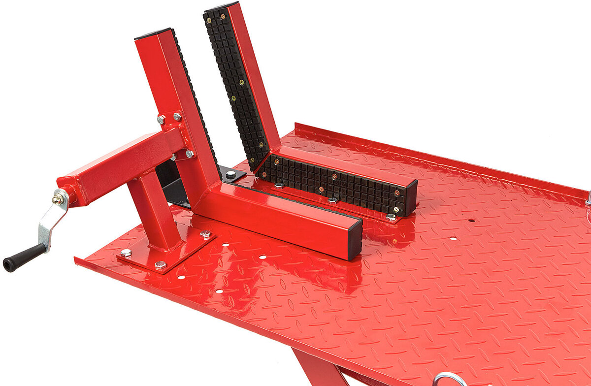 HBM 300 Motor Heisbord Hydraulisk og Pneumatisk Med Luxury Front Wheel Clamp