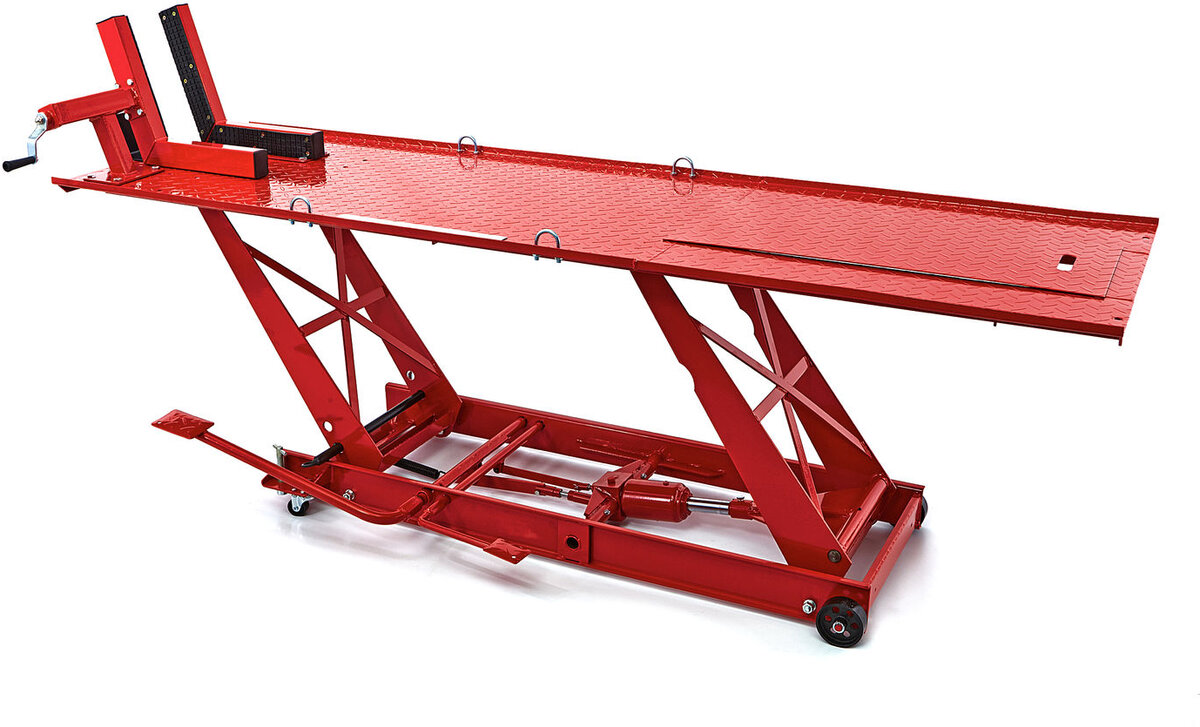 HBM 300 Motorheftafel Hydraulisch Met Luxe voorwielklem