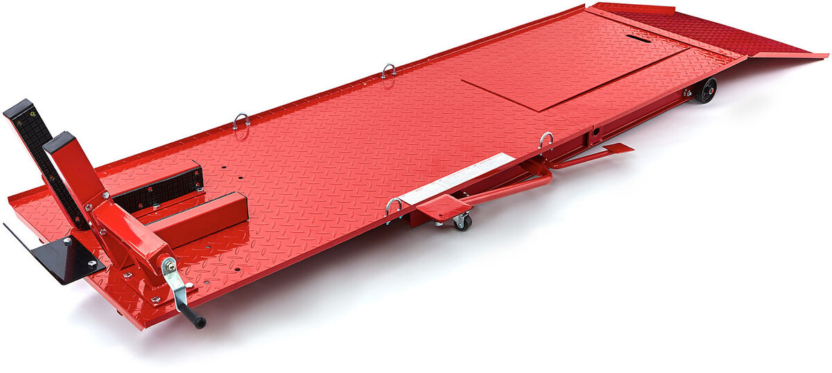 HBM 300 Motorheftafel Hydraulisch Met Luxe voorwielklem