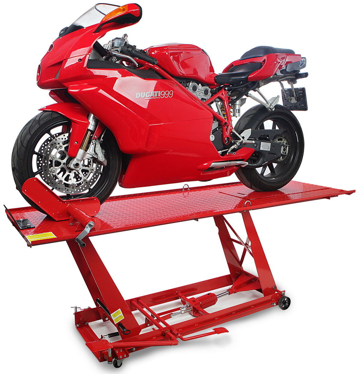 HBM 300 Motorheftafel Hydraulisch Met Luxe voorwielklem