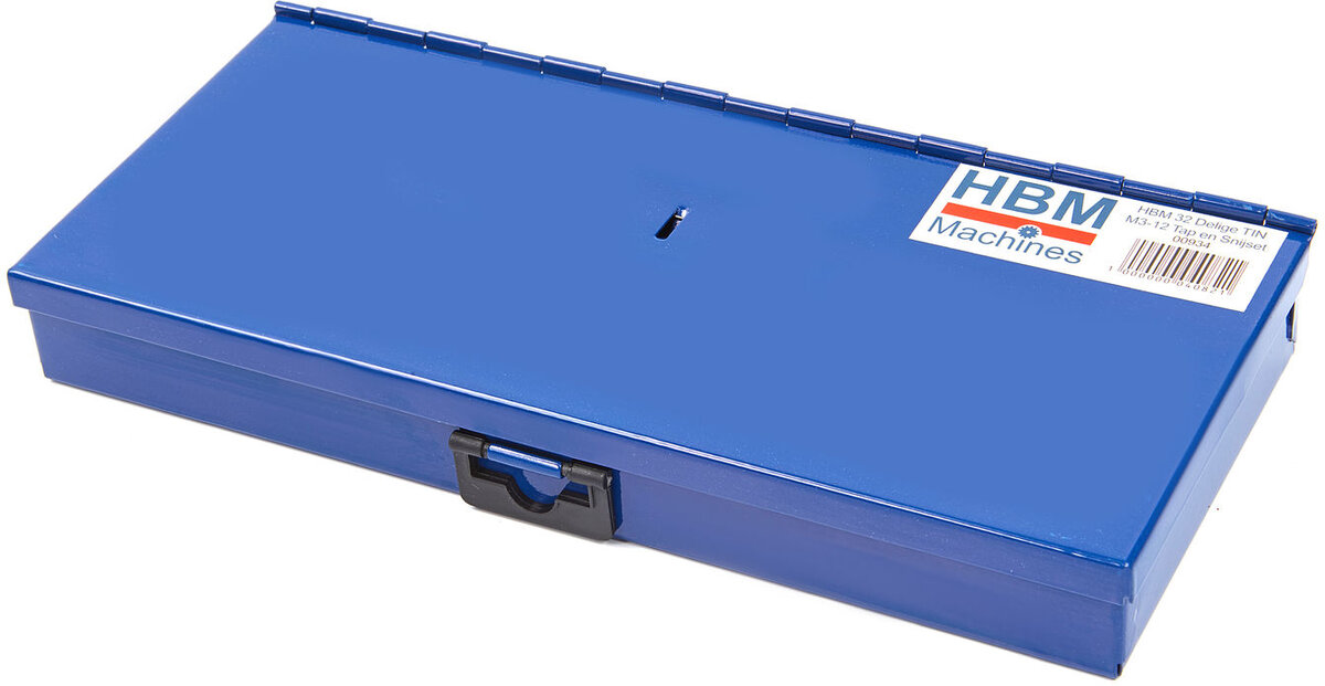 HBM 32-stykke TIN M3-12 Trykk og kuttsett