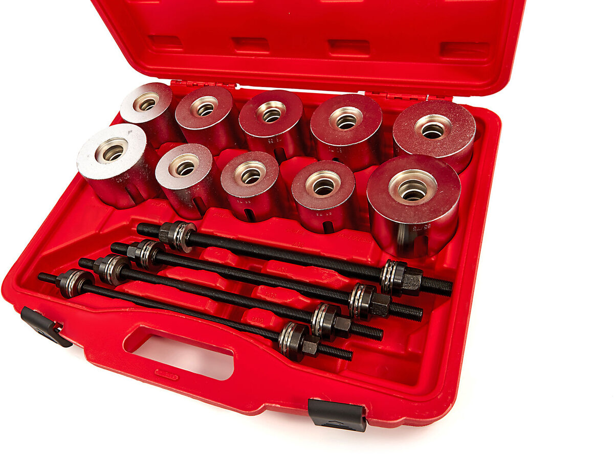 HBM Universal Silent Bearing Control Arm Gummi Demonterings- og montagesæt 34 - 90 mm.