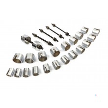 HBM Universal Silent Bearing Control Arm Gummi Demonterings- og montagesæt 34 - 90 mm.