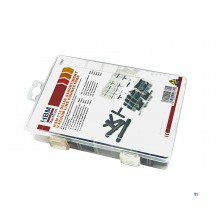 HBM 113-stykke sortiment Vakuumlinjekontakter HBM 113-stykke sortiment Vakuumlinjekontakter