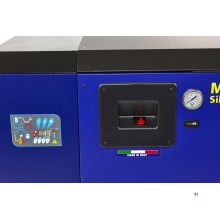 Michelin 7.5 hp 270 liter silenced compressor mcxd 598/300 n with dryer