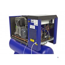 Michelin 7.5 hp 270 liter silenced compressor mcxd 598/300 n with dryer