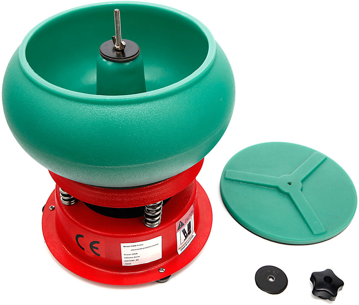 HBM Professional 4-liters vibrerende polertrommel