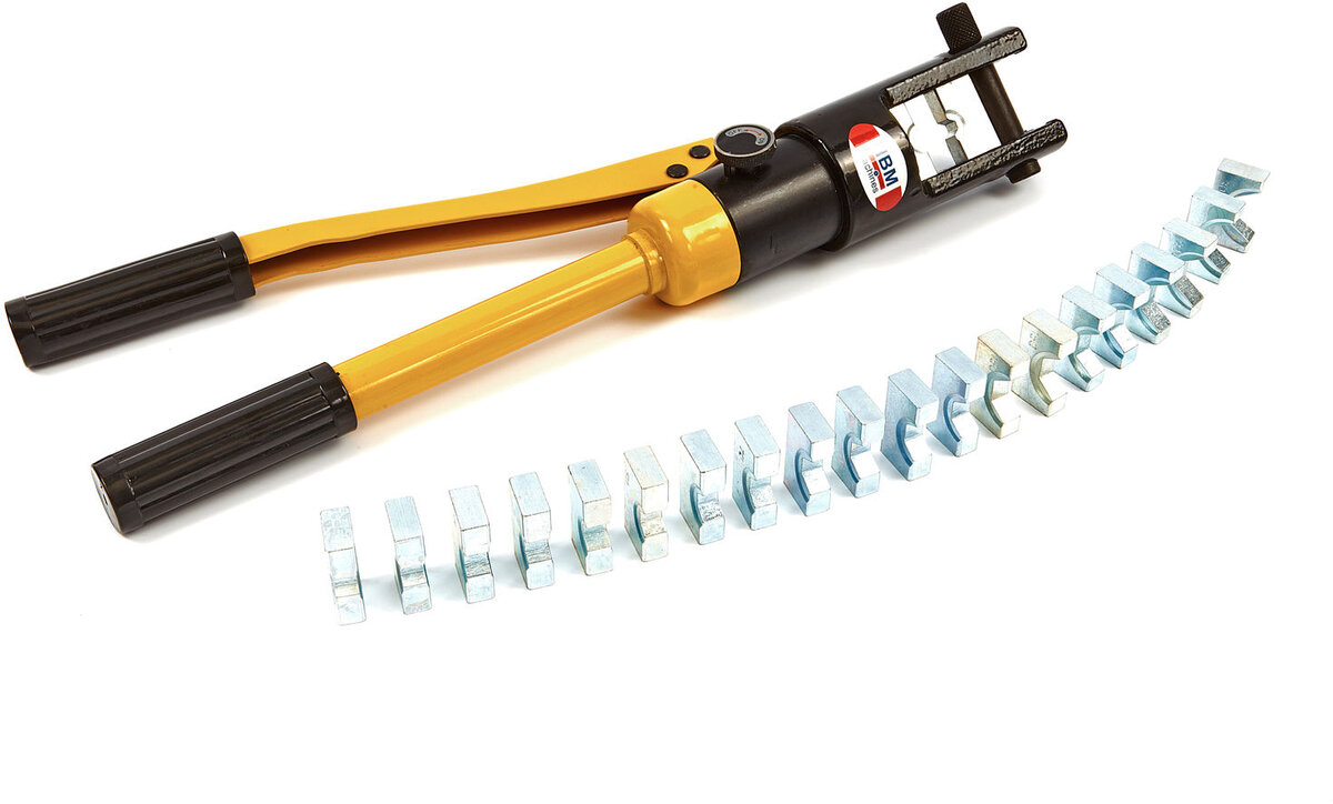 HBM 12 Ton Hydraulisk Krympeverktøy 16 - 300 mm2 HBM 12 Ton Hydraulisk Krympeverktøy 16 - 300 mm2