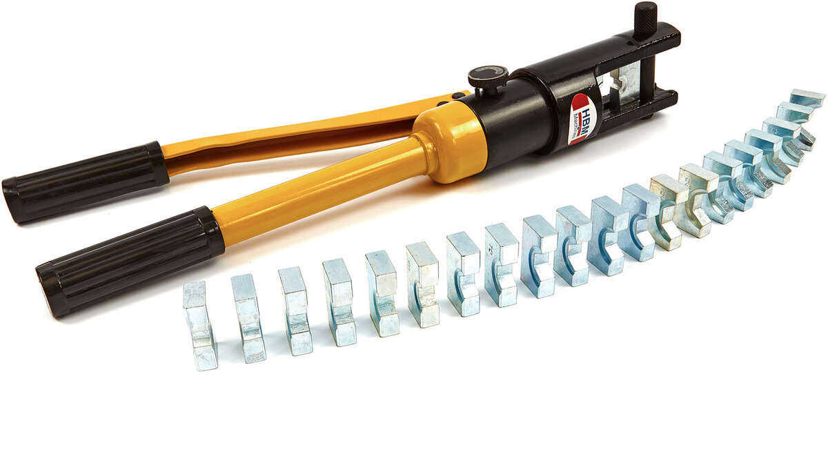 HBM 12 Ton Hydraulisk Krympeverktøy 16 - 300 mm2 HBM 12 Ton Hydraulisk Krympeverktøy 16 - 300 mm2