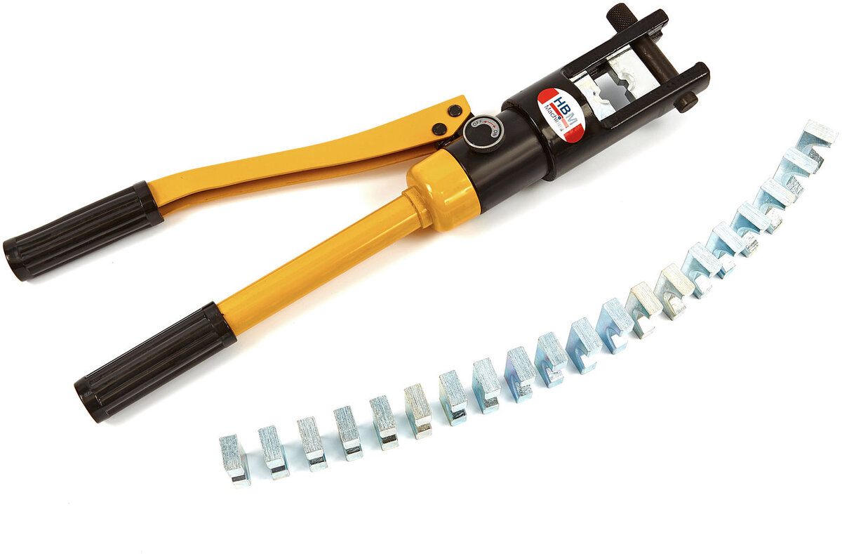 HBM 12 Ton Hydraulisk Krympeverktøy 16 - 300 mm2 HBM 12 Ton Hydraulisk Krympeverktøy 16 - 300 mm2