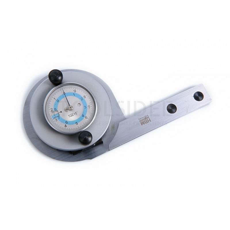 HBM 5-teiliges einstellbares Goniometer mit Uhr