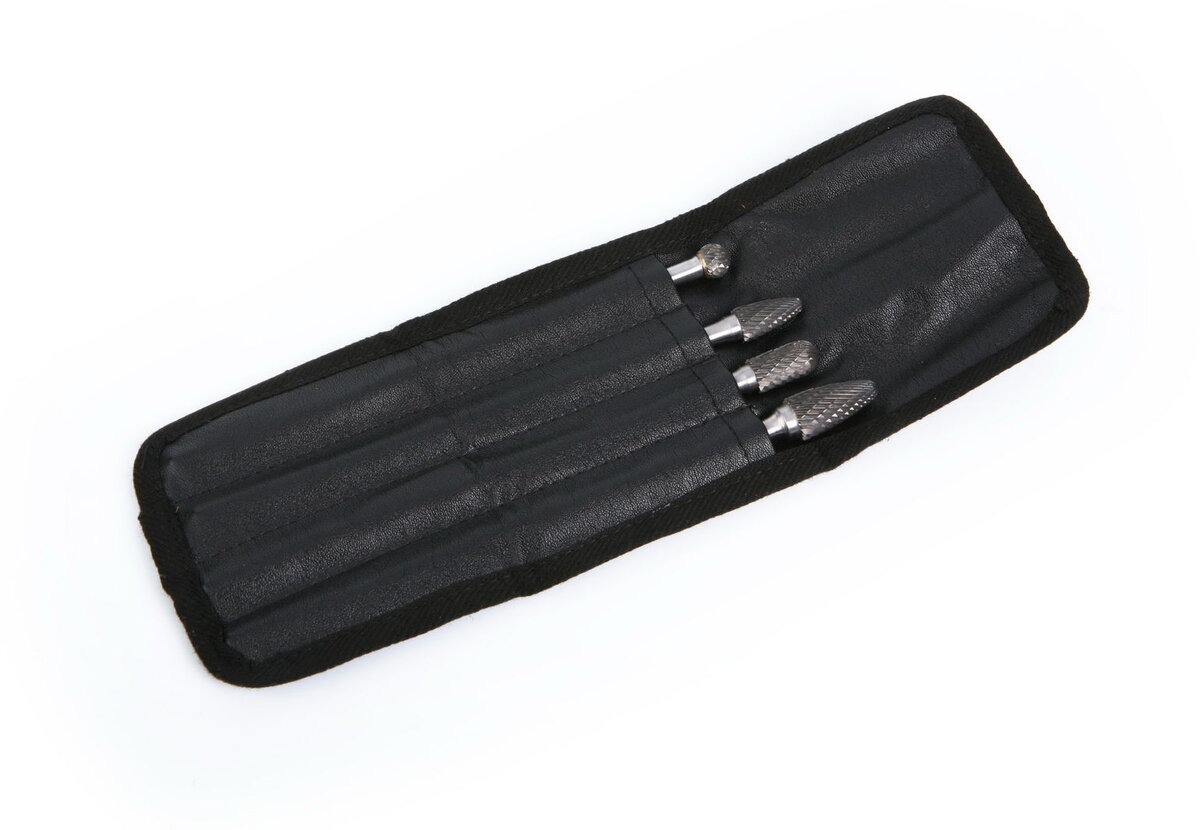 HBM 4-piece full hm burr set long HBM 4-piece full hm burr set long