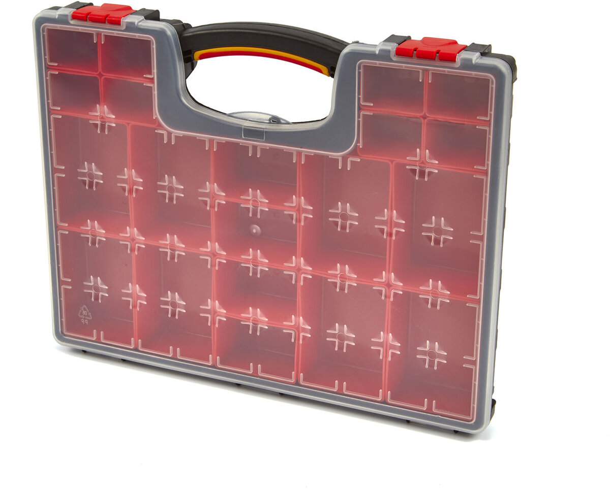 HBM Assortment-boks Med 20 separate skuffer 42 x 33,5 x 5 cm