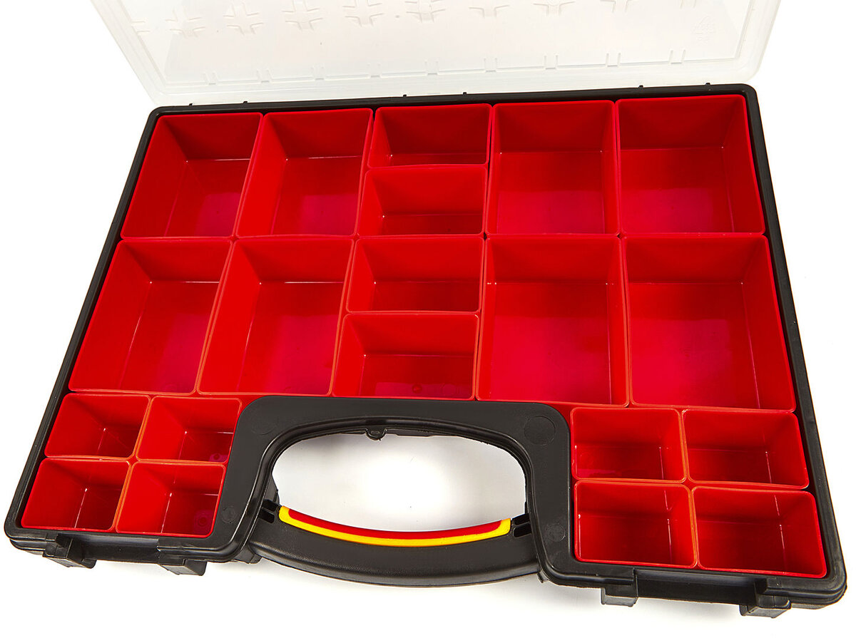 HBM Assortment-boks Med 20 separate skuffer 42 x 33,5 x 5 cm