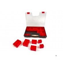 HBM Assortment-boks Med 20 separate skuffer 42 x 33,5 x 5 cm