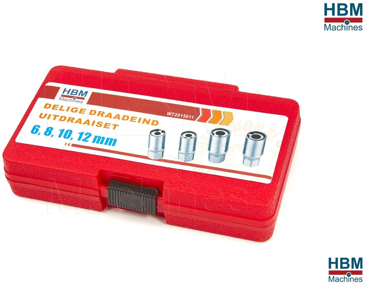 HBM 4-part threaded rod, stud extractor set - threaded extractor HBM 4-part threaded rod, stud extractor set - threaded extractor