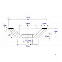 HBM Diamond Bowl Sharpening Stone Model 2 HBM Diamond Bowl Sharpening Stone Model 2