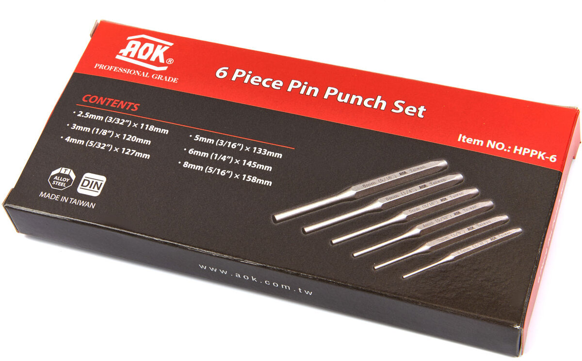 AOK 6-del pennedriver sett