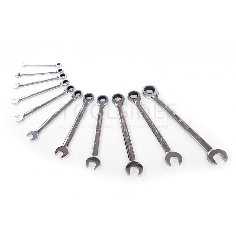 HBM ring, ratchet, wrenches