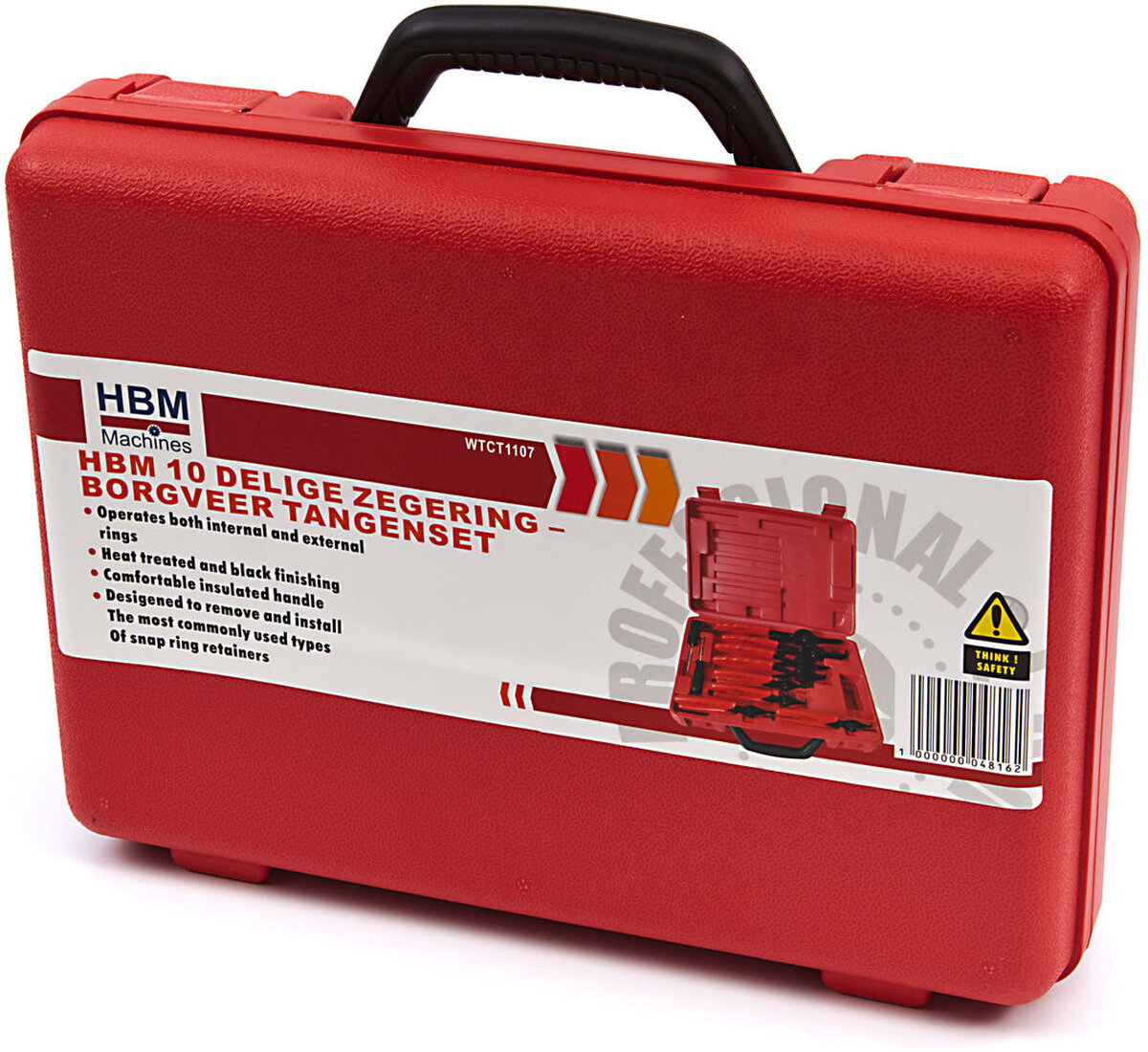 HBM 10-piece seal - circlip pliers set