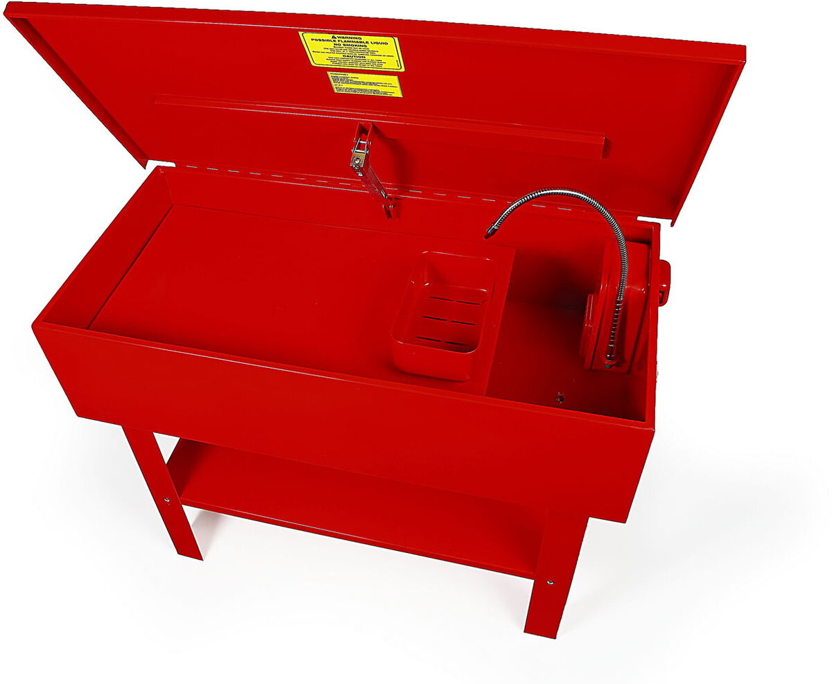 HBM 176 liter avfettbeholder med pumpe