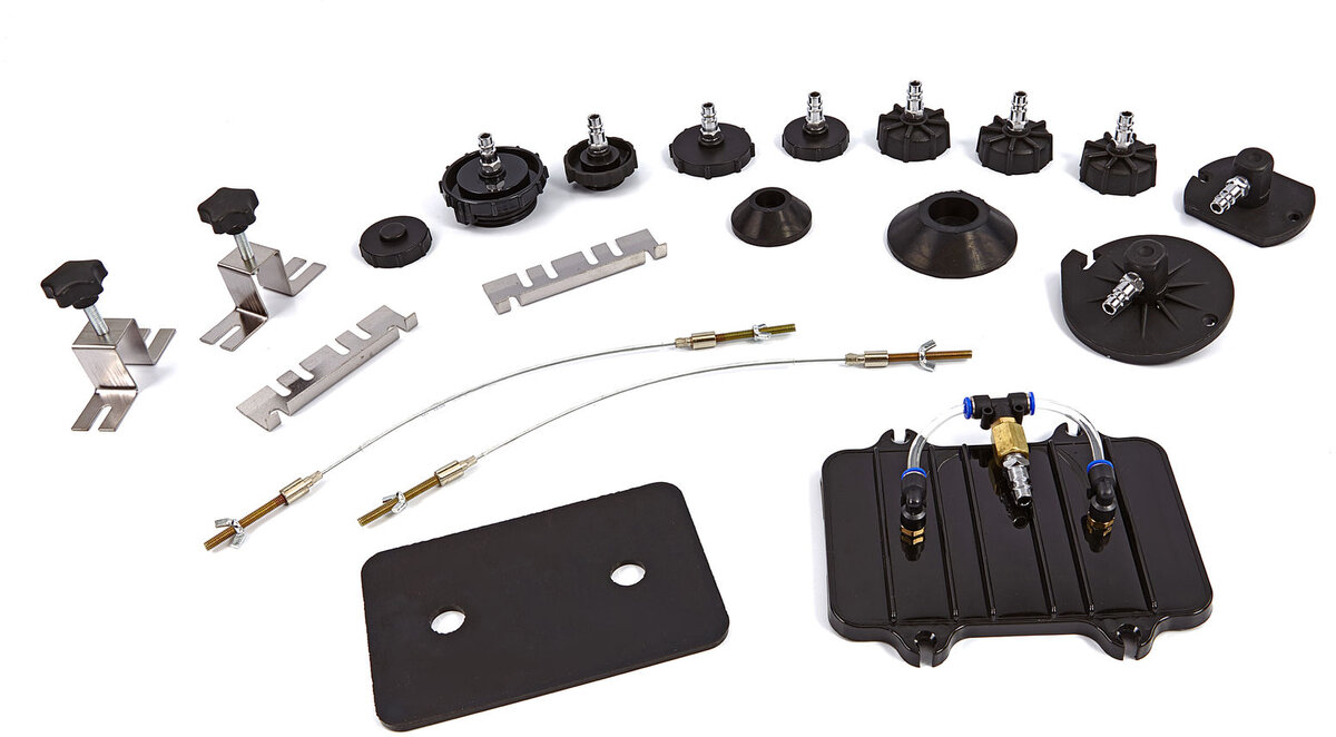 HBM Professional Pneumatisk bremsepumpe med adapter sett