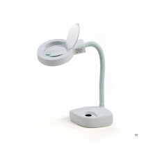 HBM adjustable magnifying lamp with LED lighting small