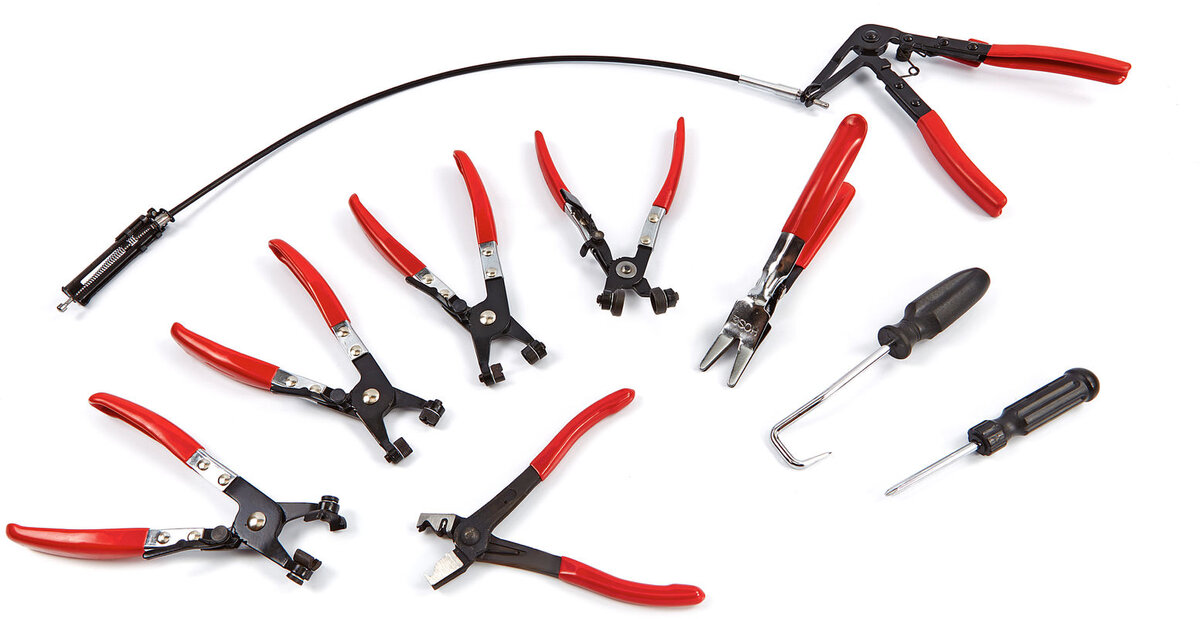 Hbm 9-delt slangetangsæt