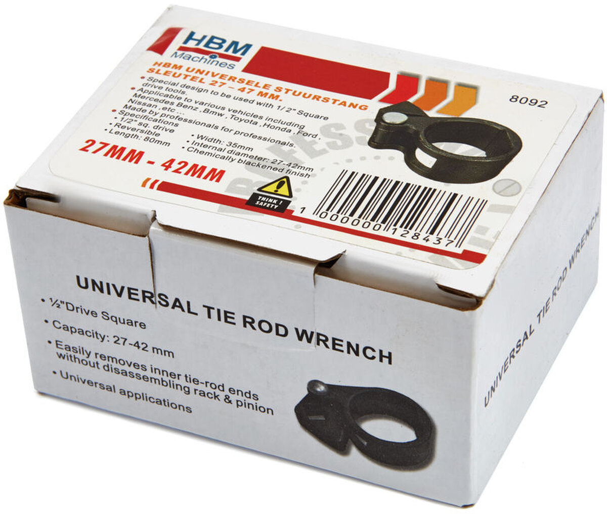 HBM Universal Steering Rod Nøkkel, Styre Rack Endnøkkel 27 - 47 mm. HBM Universal Steering Rod Nøkkel, Styre Rack Endnøkkel 27 - 47 mm.
