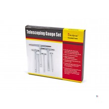 Dasqua professional 6-piece telescopic caliber set 8/100 mm Dasqua professional 6-piece telescopic caliber set 8/100 mm