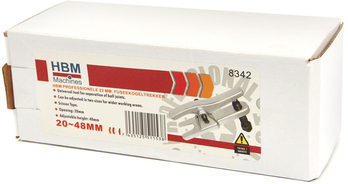 HBM Professionele 22 mm. Fuseekogeltrekker