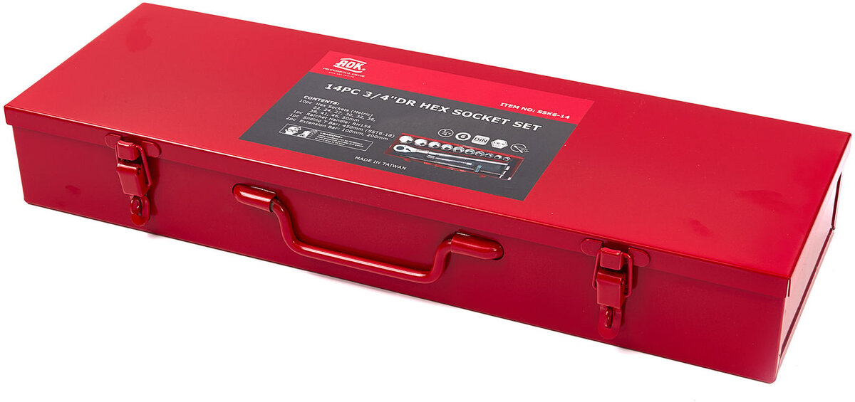 AOK 14-delt 3/4 Profesjonelt stikkontakt