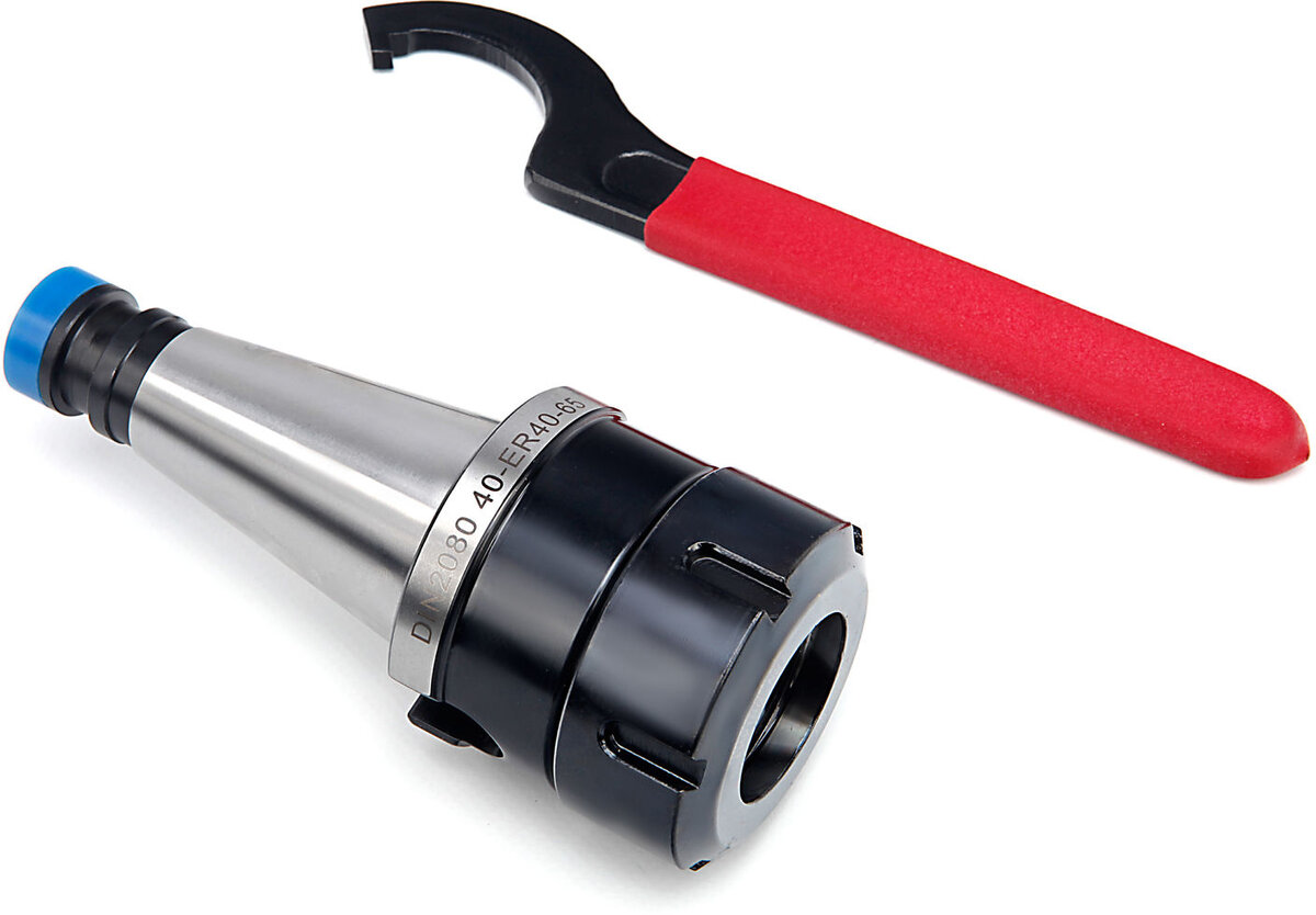 HBM ISO recording collet holder with key