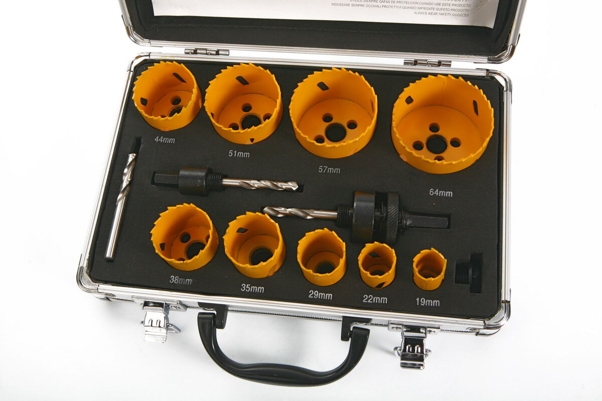 HBM 13 Delige Bi-Metaal Gatzagenset