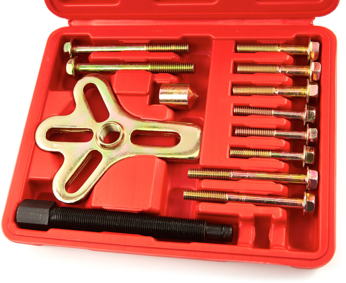 HBM 13-stykke krumtaksreimskive traktorsett