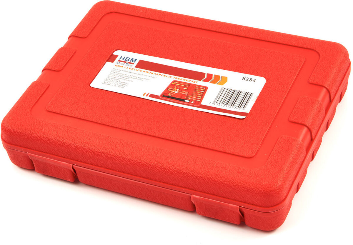 HBM 13-stykke krumtaksreimskive traktorsett