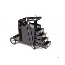HBM welding trolley with 4 drawers