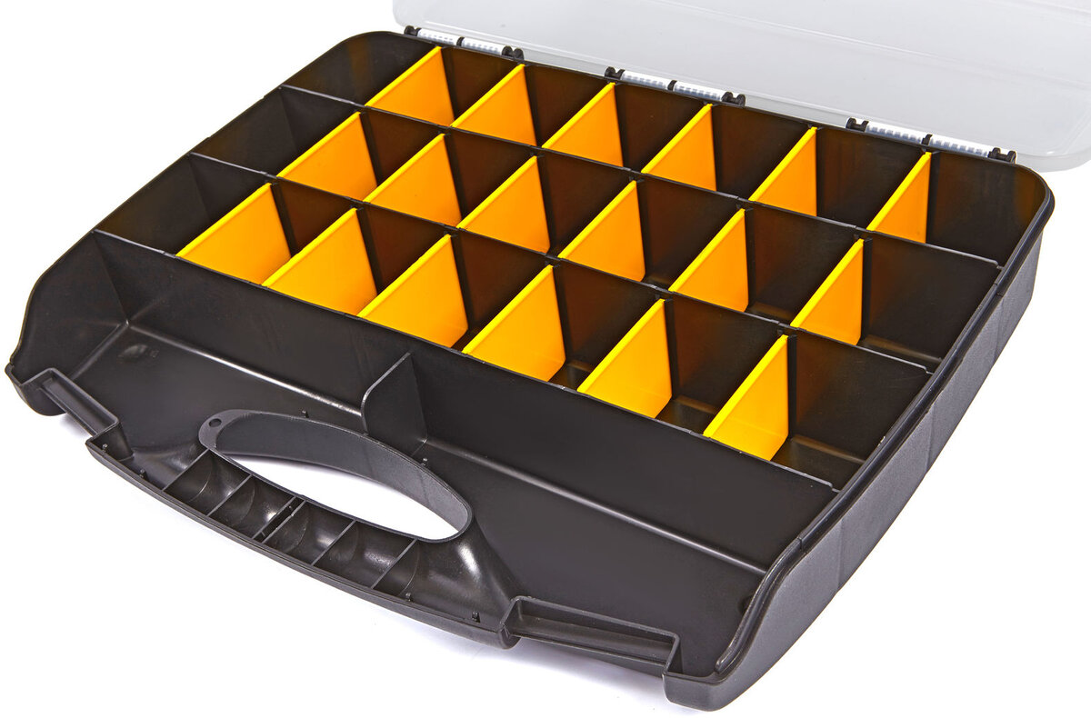 HBM Profi Assortment-boks 38 x 31,5 x 6 cm HBM Profi Assortment-boks 38 x 31,5 x 6 cm