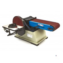 HBM 150 x 1220 profesjonell belte- og diskslipemaskin