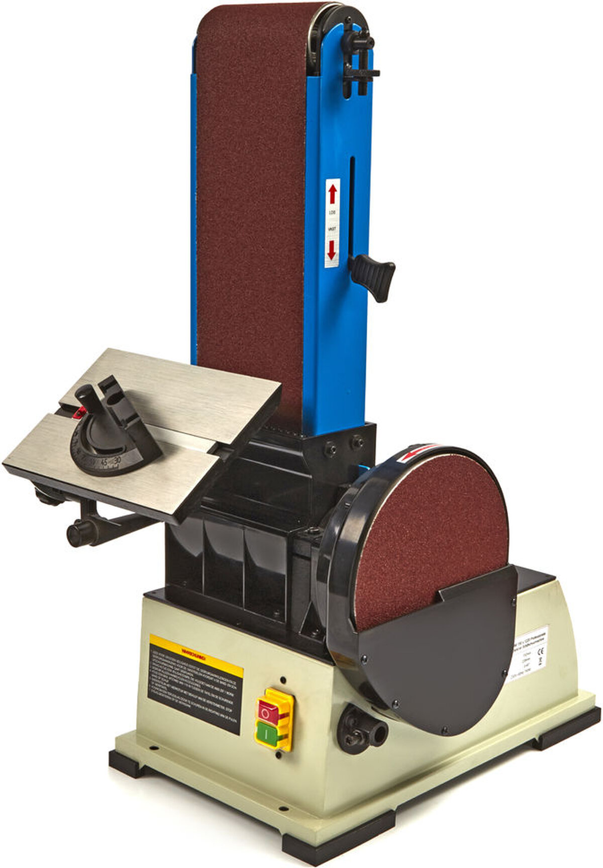 HBM 150 x 1220 profesjonell belte- og diskslipemaskin