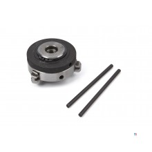 Hbm 65 mm. selvcentrerende 3 kæbe chuck med m14x1 skaft
