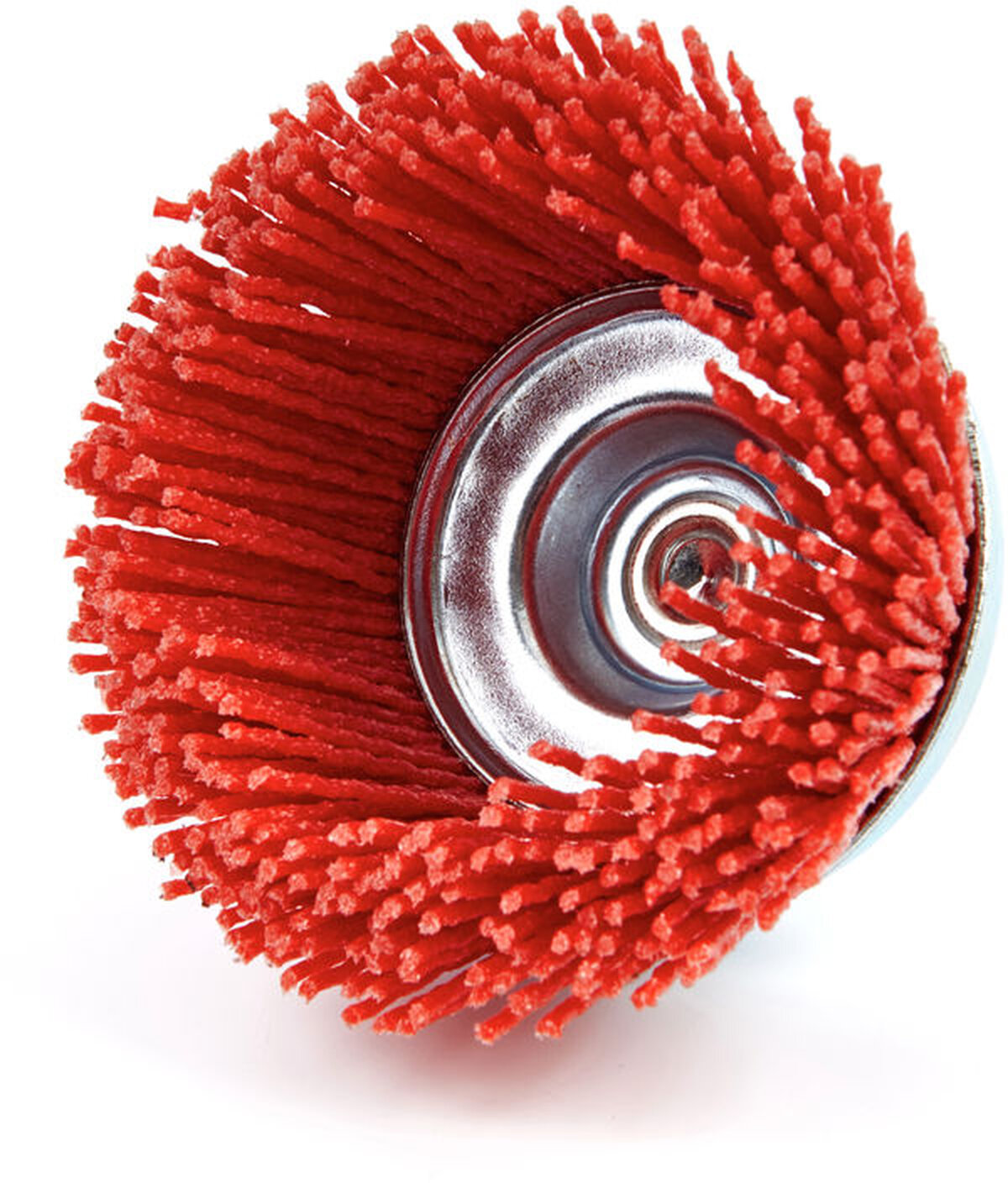 HBM 75 mm Nylon Bowl børste, slipebørste med 6 mm. shot