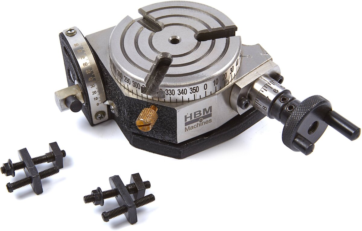 HBM 75 mm. Tilting Distribution Table med Clamping Set HBM 75 mm. Tilting Distribution Table med Clamping Set
