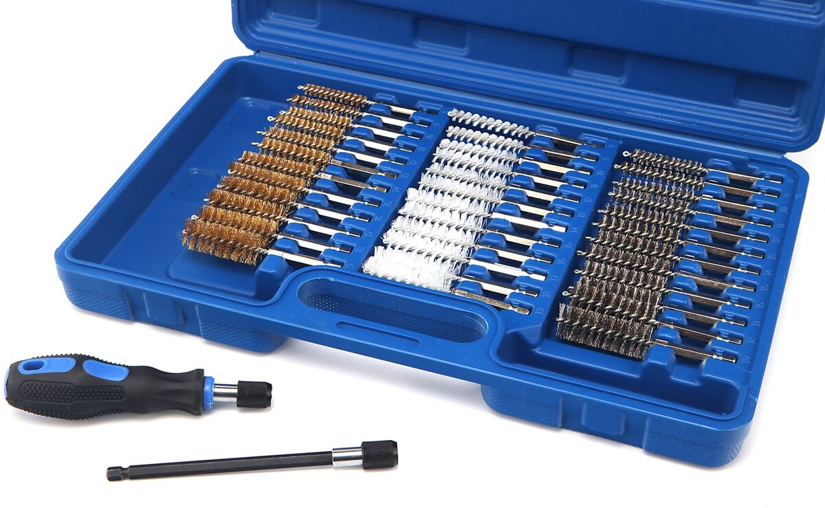 HBM 36 stykke pensel sett med sperre og forlengelse