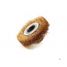 HBM Staalborstel voor de HBM Mini Satineermachine / Schuurmachine 60 x 10 mm.