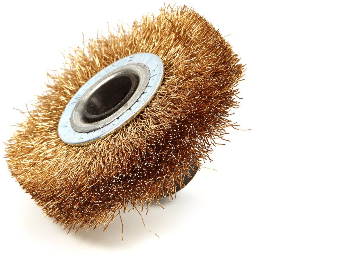 HBM Staalborstel voor de HBM Mini Satineermachine / Schuurmachine 60 x 10 mm.