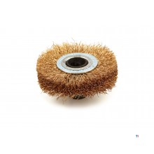 HBM Staalborstel voor de HBM Mini Satineermachine / Schuurmachine 60 x 10 mm.