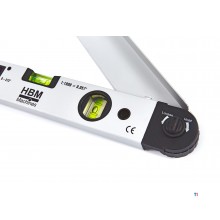 HBM 400 mm Digitale Hoekwaterpas - Zweihaak