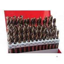 HBM 6-10 x 0.1mm hss - 5% cobalt drill set